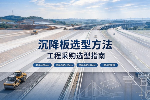 定南沉降板选择方法