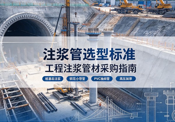定南注浆管选型标准